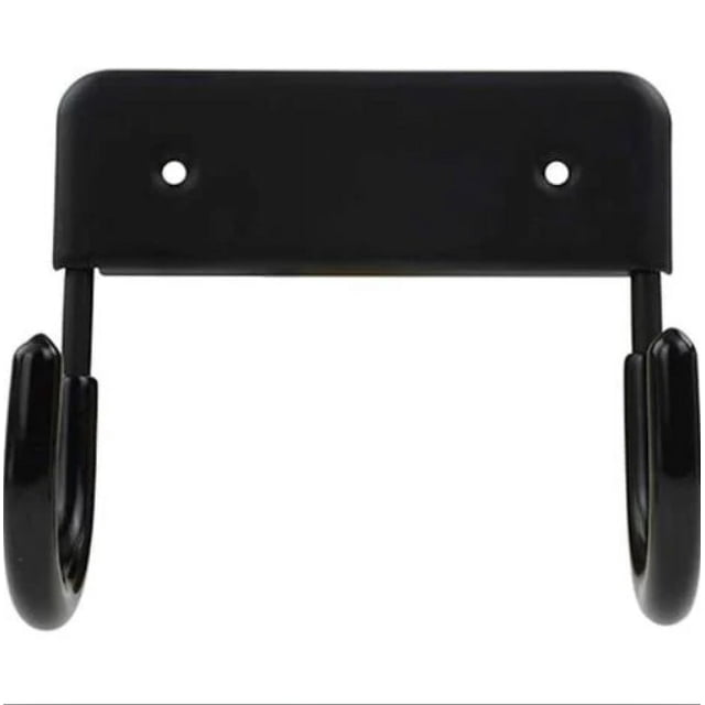 Gancho de metal para tabla de planchar de gran capacidad de carga Laklulu, gancho de almacenamiento para tabla de planchar, color negro