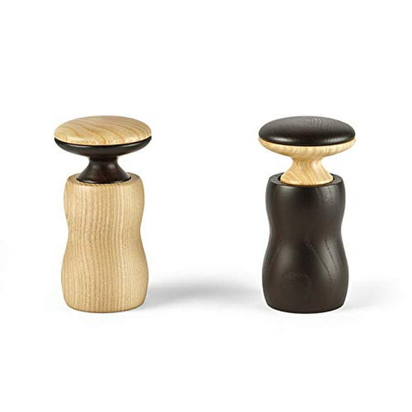 Legnoart ""Magic Mashrooms"" Hercules Pepper And Salt Mill With Ceramic Grinder