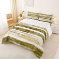 thumbnail image 2 of Homewish Vintage Yellow Gradient Queen Comforter Set,Grunge Aesthetic Comforter Sets Queen,Reversible,3 Pieces,1 Comforter and 2 Pillowcases, 2 of 7