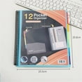 thumbnail image 4 of WMGHA 6-Pocket Poly Project Folder Organizer – Round-Tab Letter-Size Document Pouch with Utility Back Cover, School Office Supplies for Reports, Exams & Work Presentations, 4 of 6