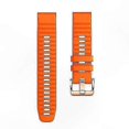 thumbnail image 3 of Rose Gold Striped Silicone QuickFit Band for 20mm Fitness Trackers, 3 of 3