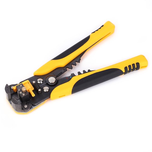 Herramienta De Prensado De Alambre, Alicates Pelacables Multifuncionales Con Mango Ergonómico, Alambre De Corte Para Pelar El Cable Del Núcleo De La Funda
