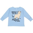 thumbnail image 3 of Inktastic Meemaw's You Say Alpaca My Bags Boys or Girls Long Sleeve Toddler T-Shirt, 3 of 5