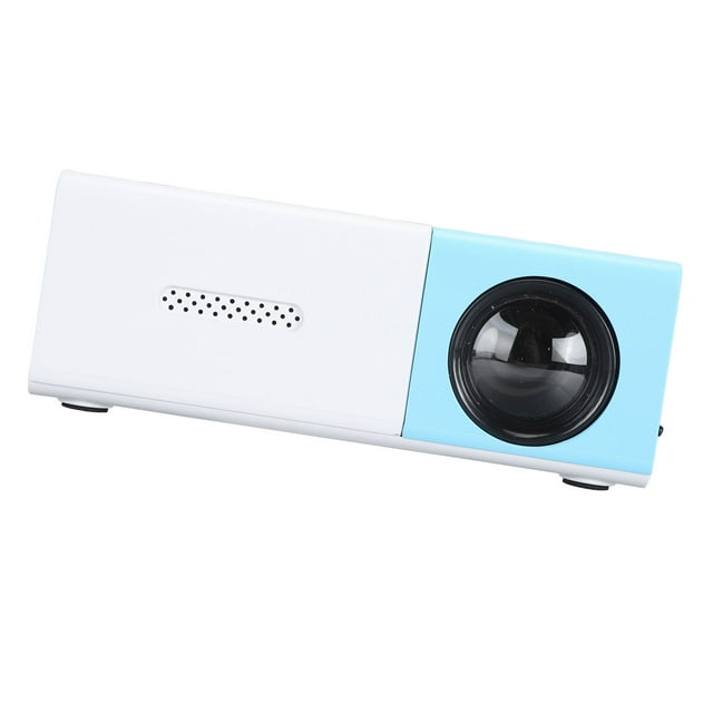 Mini Projector, 1080P Full HD Portable Projector for Kids, Video Projector, Movie Projector, with HD Multimedia Interface, USB Port, AV Port, Memory Card Slot