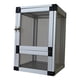 thumbnail image 2 of Hábitat para reptiles, rejilla de aire, jaula, ventilación, comedero, recinto, caja de cría, Plata, 2 of 9