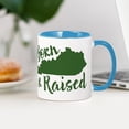 thumbnail image 3 of CafePress - Kentucky Born & Raised Mug - 11 oz Ceramic Mug - Novelty Coffee Tea Cup, 3 of 4