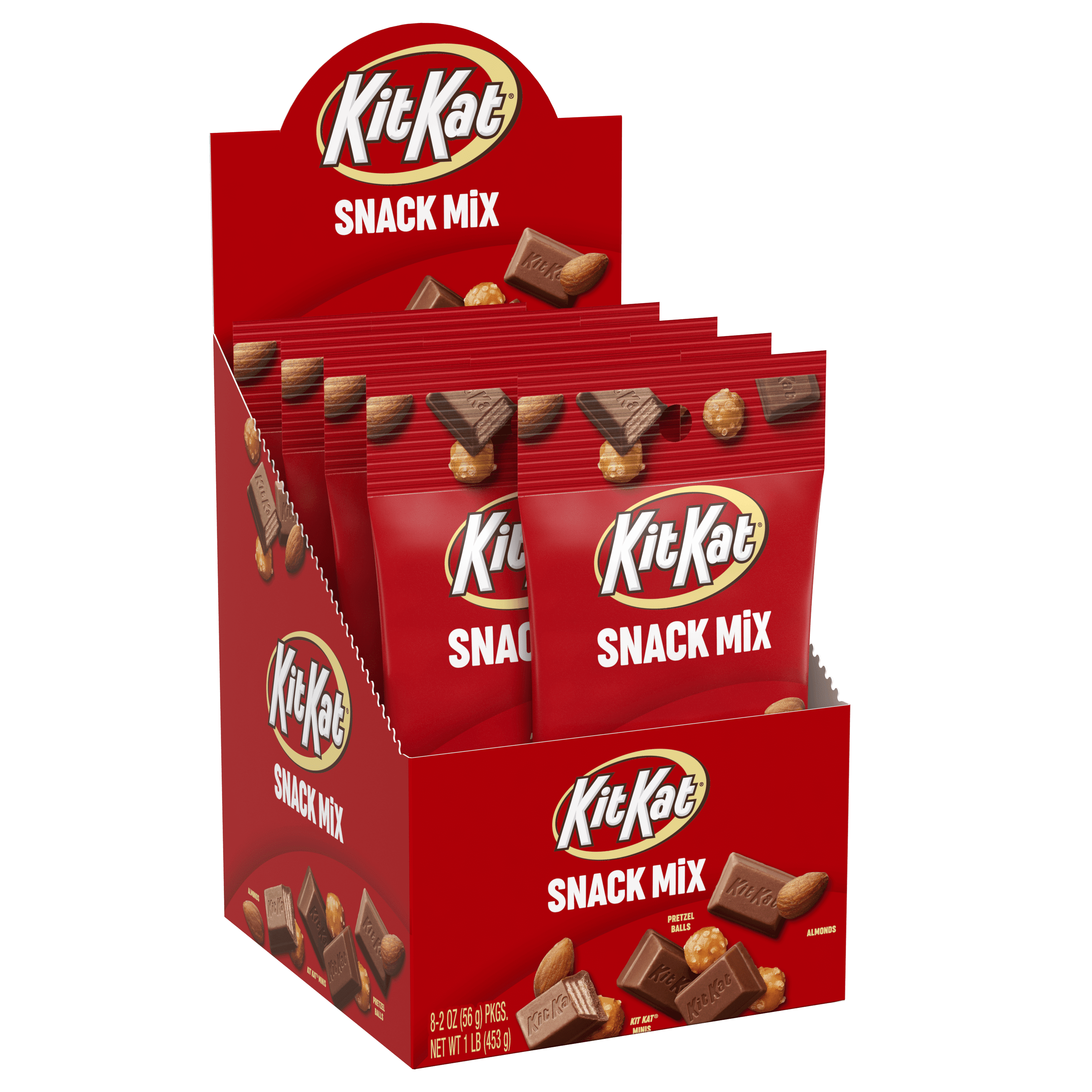 Kit Kat, Snack Mix Candy Box, 2 Oz., 8 Ct.