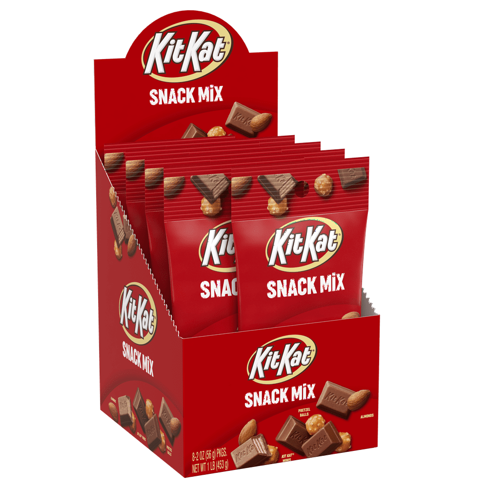 Kit Kat, Snack Mix Candy Box, 2 Oz., 8 Ct.