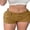 Brown, variant on LMLYSoH Women Cargo Shorts Solid Color Vintage Elastic Casual Summer Low Waist Shorts with Pockets for Nightclub Streetwear