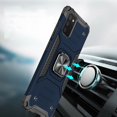 thumbnail image 6 of Case for Samsung Galaxy A03S Armor Hybrid with Ring Holder Kickstand Shockproof Heavy-Duty Durable Rugged Dual Layer Phone Cover for Galaxy A03S by Xpm - Blue, 6 of 10