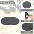 thumbnail image 3 of Rubber Solid Discs Washers, 8 Pcs Anti-Vibration Spacer 85mm OD x 8mm Thick, Black, 3 of 6