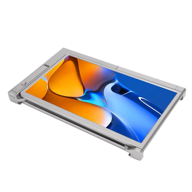 Monitor portátil triple, pantalla triple para computadora portátil de 13,3 pulgadas, extensor de pantalla triple para computadora portátil, pantalla doble para computadora portátil diseñada para dura