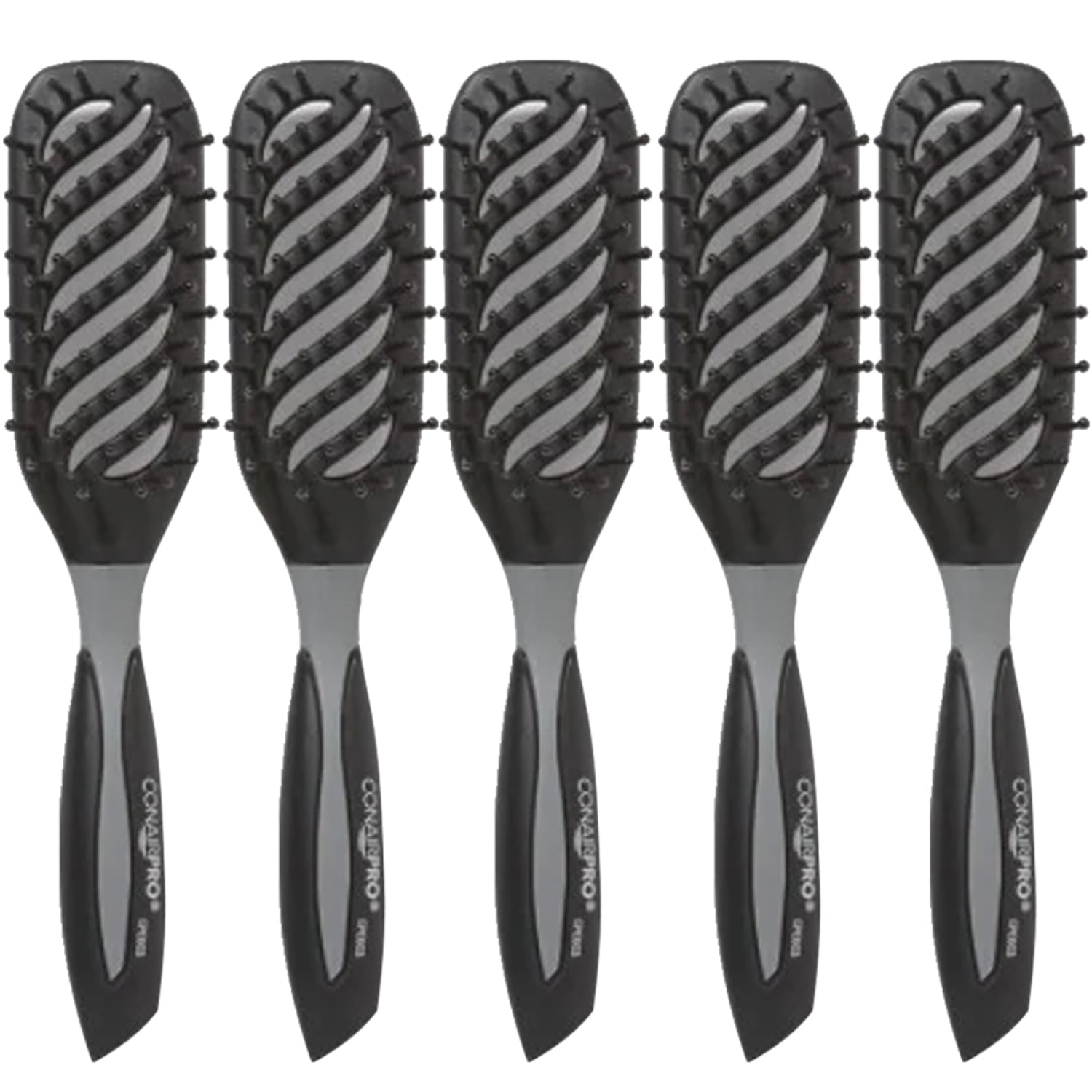 5x Conair Pro ErgoGrip Vent Brush (CNCPEG03)