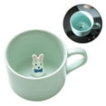 thumbnail image 3 of 3D Coffee Mug Animal Inside 7 ,Cute Cartoon Handmade Ceramics Cup,Christmas Birthday Surprise for ,Best Office Cups Bunny, 3 of 7