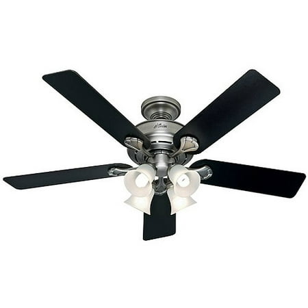 Hunter 52 Augusta Ceiling Fan With Light Kit Antique Pewter Hunter 52 Augusta Ceiling Fan With Light Kit Antique Pewter Refurbished
