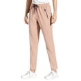 thumbnail image 2 of Stretch Active Pants for Women Quick Dry Breathable Athletic Comfy Fit Hiking Pant with Zipper Pockets Beige XL, 2 of 6
