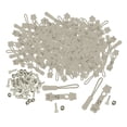 thumbnail image 1 of Zentra 200 Pieces Zipper Repair Kit Removable Multifunctional for Tent Purse Size 8 Gray, 1 of 10
