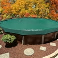 thumbnail image 2 of In The Swim Round Winter Covers 24 ft Green Above Ground Winter Cover - Protects Your Pool from Harsh Winter Elements, 2 of 8