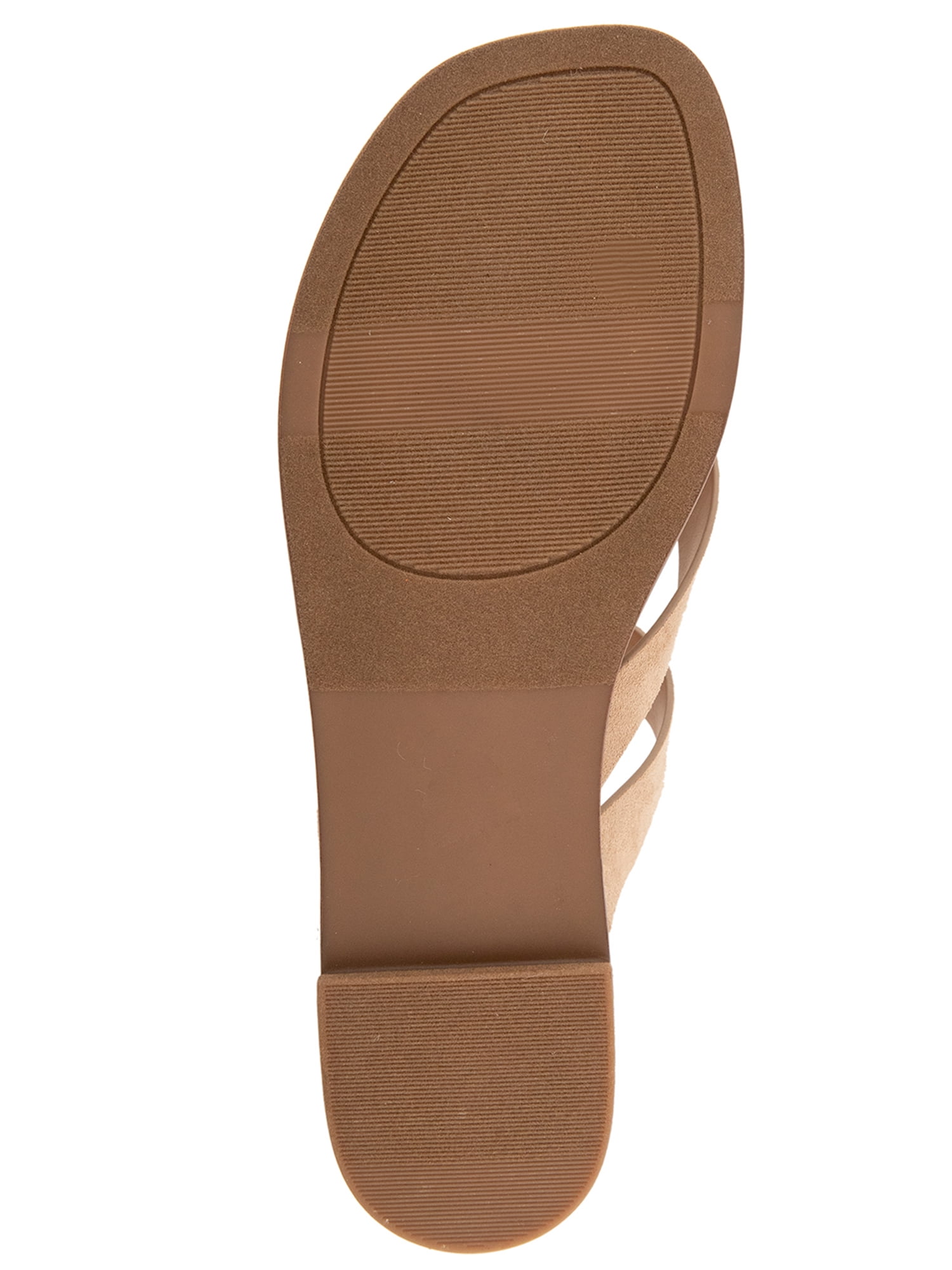 Kensie Women's Riri Crossover Flat Buckle Sandal