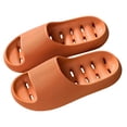 thumbnail image 3 of Xucatan Women's Perforated EVA Shower Slippers, Quick Dry Bathroom Sandals with Non Slip Textured Sole, Anti Odor Washable Lightweight Home Shoes, Breathable Drain Holes Design for Indoor Gift, 3 of 7