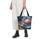thumbnail image 5 of Disketp Bubbles Axolotl Fantasy Bolsa de Hombro Casual para Mujer, Bolso Cruzado para Compras, Viajes y Uso Diario, 5 of 6