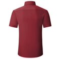 thumbnail image 2 of TOPTIE Mens Formal Business Short Sleeves Wrinkle-Resistant Dress Shirts, 2 of 8
