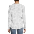 thumbnail image 5 of Time and Tru Women's Thermal Top with Long Sleeves, 5 of 5