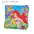 thumbnail image 1 of Vajilla desechable de sirena de Disney, decoración de fiesta de cumpleaños, bolsa de regalo para Baby Shower, decoración de pasteles, cumpleaños DIY para niños, 1 of 4