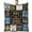 Black-dad, variant on Fathers Day Dad Gifts Throw Blanket 60" x 50", Birthday Gifts for Dad from Daughter Son, Father Gifts from Kids, Dads Birthday Gifts Ideas