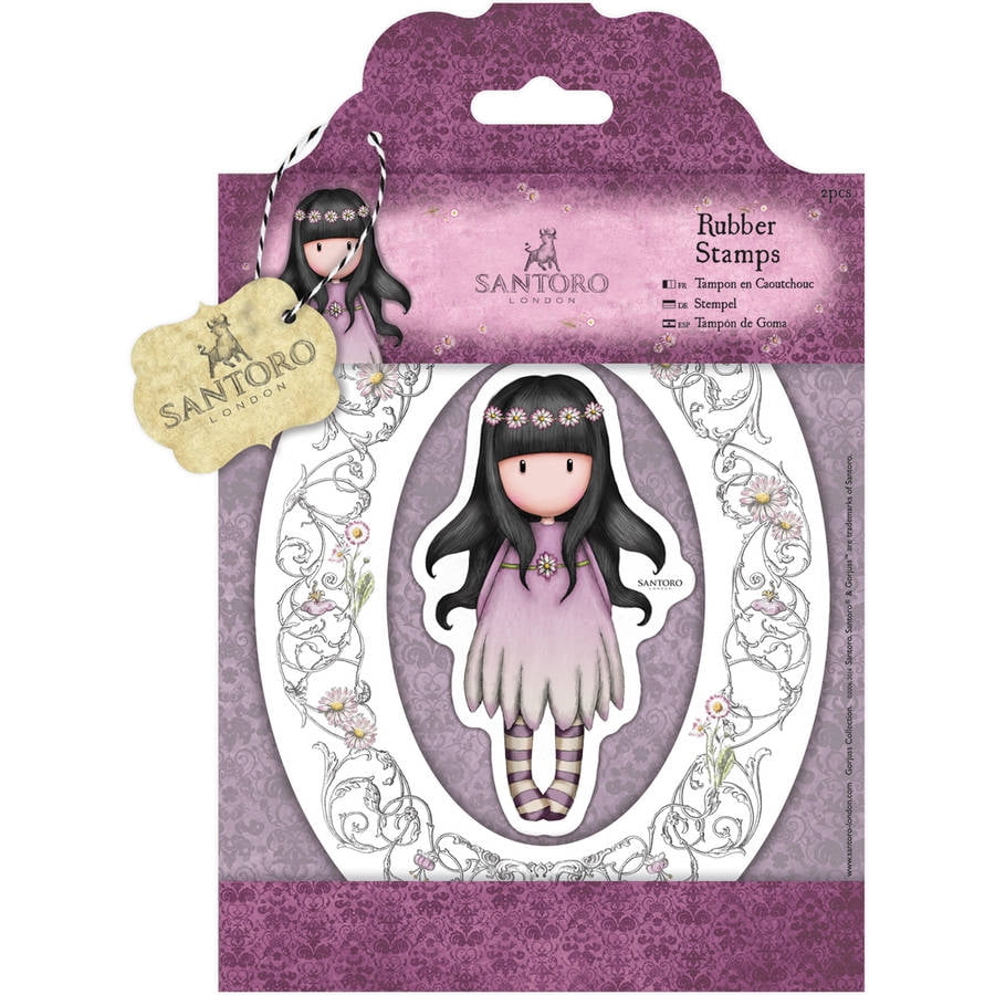 SANTORO GORJUSS STAMP x 2 FREE AS A BIRD//OOPS A DAISY BRAND NEW