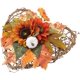 thumbnail image 2 of Guirnalda De Acción De Gracias Corona De Corazón De Mimbre Guirnalda De Hoja De Arce Artificial Con Calabaza Baya Guirnalda Colgante Floral Planta De Acción De Gracias Decoración Del Hogar. Afortunado Sencillez, 2 of 5