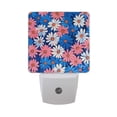 thumbnail image 6 of Yayeee LED Plug in Night Light for The Home with Auto Dusk to Dawn Light Sensors, 2 Pack, Pink Flowers Pattern, 6 of 6