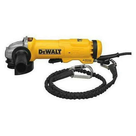 Dewalt 4.5 Small Angle Paddle Switch Angle Grinder with Brake and No-Lock On