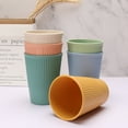 thumbnail image 5 of Tasse Incassable en Paille de Blé - Ensemble de 6 Verres Réutilisables - Gobelet Compatible Lave-Vaisselle - Écologique, 5 of 5