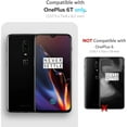 thumbnail image 2 of TUDIA Merge OnePlus 6T Case Dual Layer Heavy Duty Slim Hard Case - Matte Black, 2 of 7
