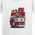 thumbnail image 4 of Inktastic Big Brother Fire Truck Youth T-Shirt, 4 of 5