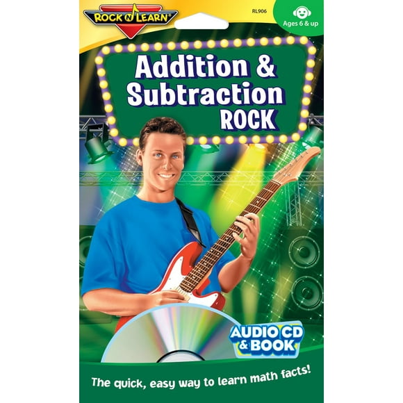 Addition & Subtraction Rock Audio CD and Book