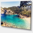 thumbnail image 2 of Rocky Beach avec Eau Turquoise - Impression sur Toile Photo de Plage, 2 of 3