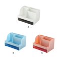 thumbnail image 4 of ziyahi Remotes Brushes Table Organizer with Drawer Home Office Tabletop Multifunctional Makeup Tool Stationery Storage Box White, 4 of 9