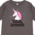thumbnail image 4 of Inktastic Girls Daughter Unicorn Girls Long Sleeve Toddler T-Shirt, 4 of 5