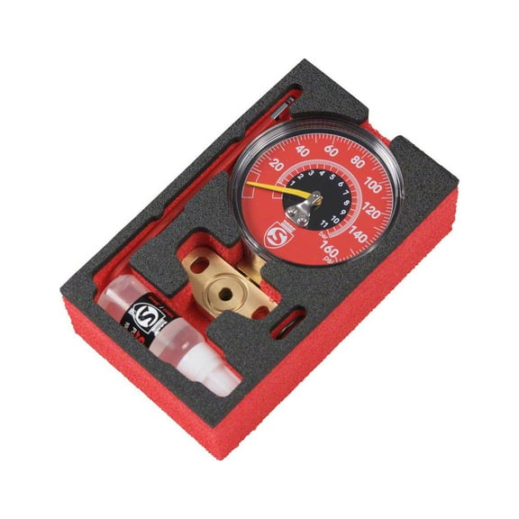 Silca Super Pista Ultimate 160psi High Pressure Gauge, Red
