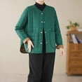 thumbnail image 5 of Dvprdro Women's Lightweight Quilted Puffer Jackets Trendy Button Down Thick Coat Outerwear Casual Warm Jacket with Pockets, 5 of 6