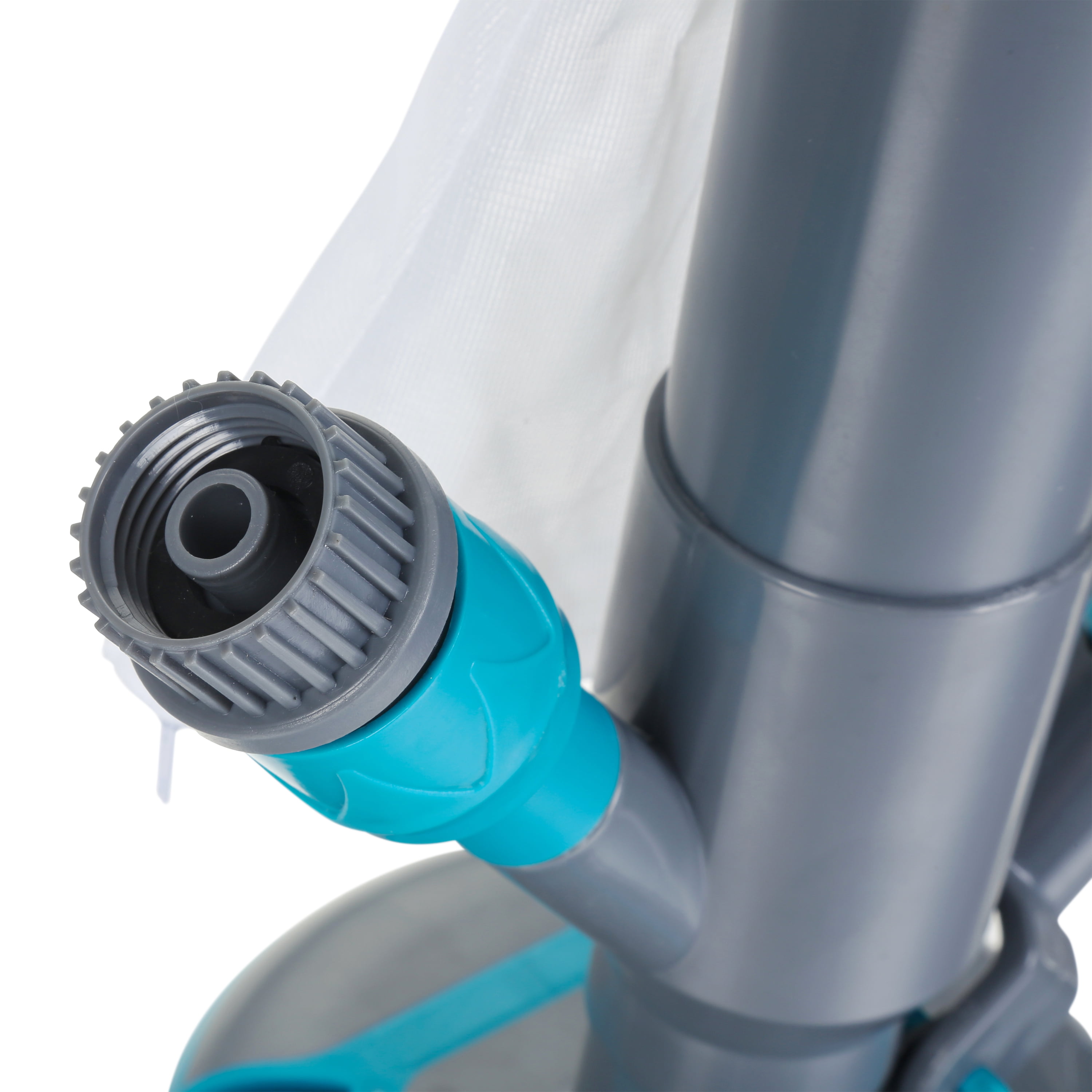 Mainstays Spa Vacuum with 360 Flexible Sides in Gray & Teal - 10.5 in x 6 in x 10.75 in - 0.65 lb