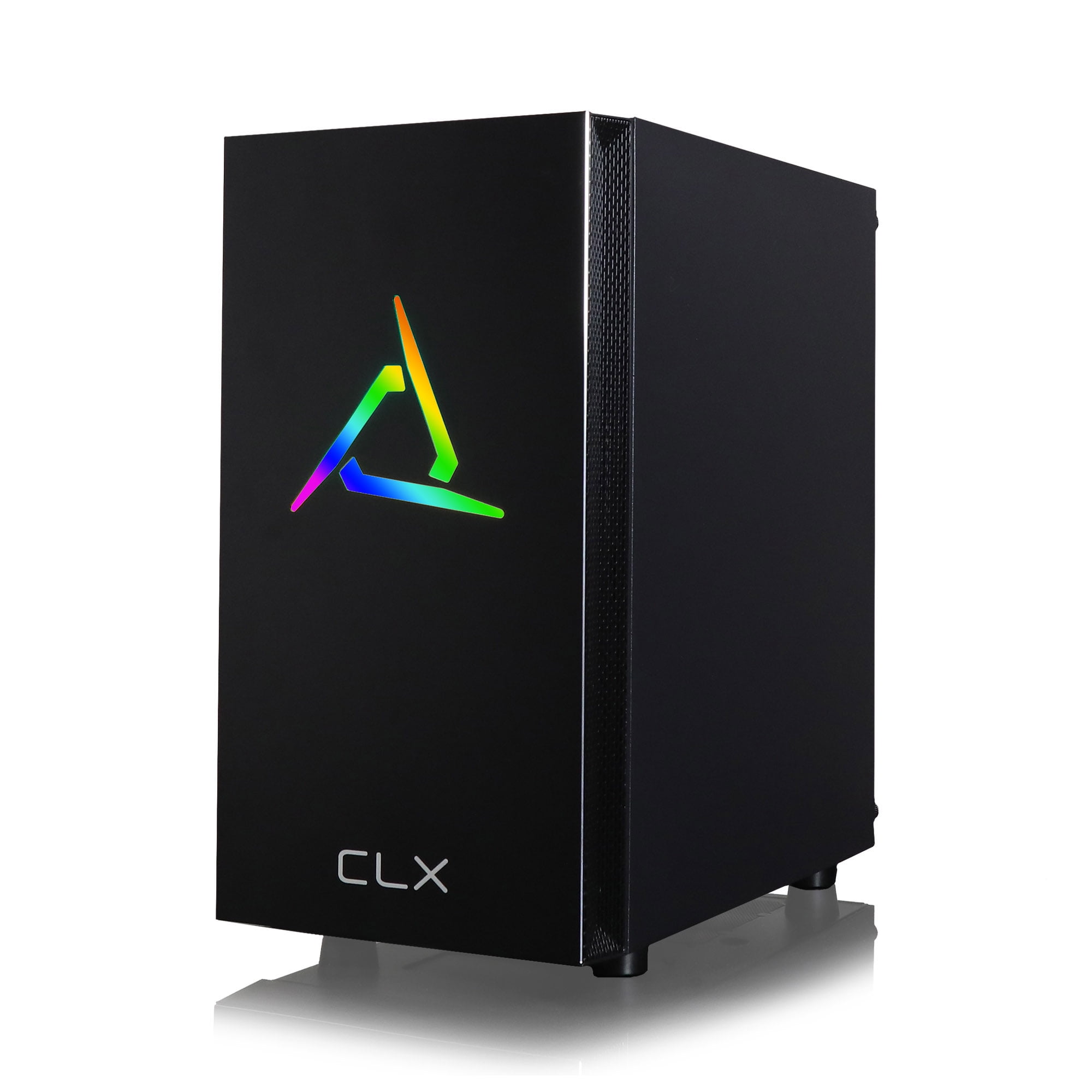 CLX SET Gaming Desktop - AMD Ryzen 5 3600 3.6GHz 6-Core Processor, 16GB DDR4 Memory, GeForce RTX 3060 Ti 8GB GDDR6 Graphics, 480GB SSD, 2TB HDD, WiFi, Windows 10 Home 64-bit