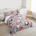 thumbnail image 3 of Homewish Cartoon Xmas Gnome Bedding Comforter Set,Merry Christmas Twin Comforter Sets,Kawaii Christmas Snowflake Bedding Set For Boys Kids,Super Cozy Room Decor Reversible,2pcs, 3 of 8
