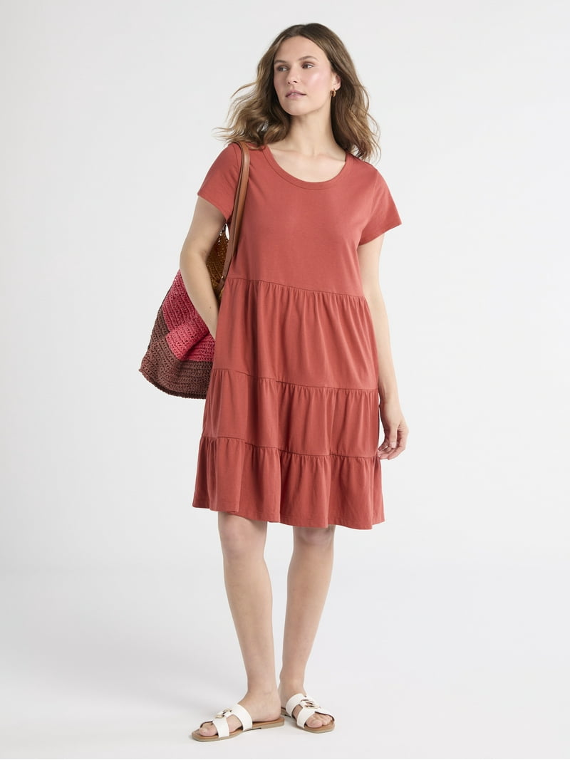 white christmas dresses Husk Cotton Rib Knit Dress – Surf and Sand main image 0