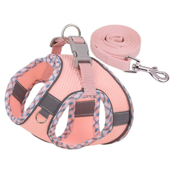 (2-Pack) Rinsvye Dog Harness for Small 12 Dog Leash Small Dogs Medium Large Dogs No Pull Puppy Harness and Leash Set Dog Harness for Walking Running Training Small Dog Harness Medium Dog Harness