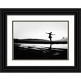 thumbnail image 1 of Medeiros, Paulo 14x11 Black Ornate Wood Framed with Double Matting Museum Art Print Titled - Beach Dance, 1 of 4