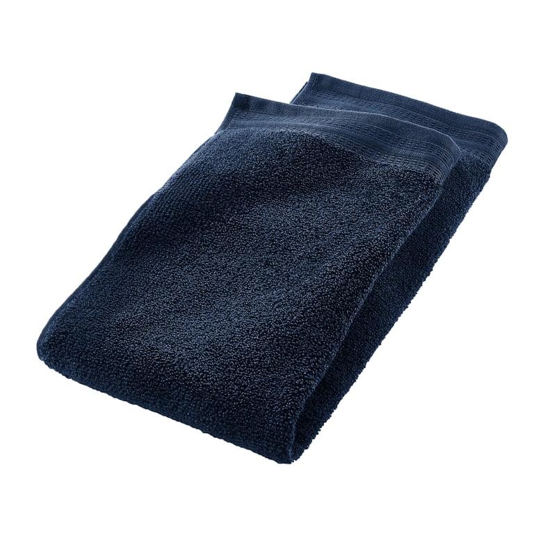 Hotel Style 6-Piece Egyptian Cotton Towel Set, Marine Deep photo 8