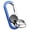 Blue, variant on Car Keychain with Quick Release Clip – Detachable Key Ring Organizer for Men & Women, Heavy Duty Metal Carabiner Key Holder for Belt, Backpack, Travel & Everyday Carry, Black
